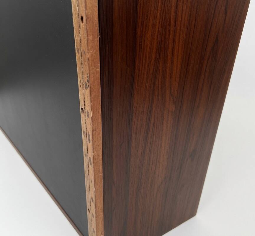 Poul Cadovius Wall Mounted Glass Cabinet By CADO, 1960s.