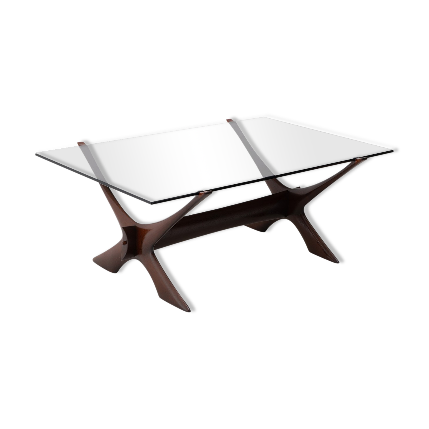 Illum Wikkelso teak coffee table edited by Soren Willadsen