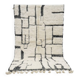 Handmade Moroccan wool rug, 150/250cm