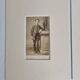Set of 6 mounted old photographs, 19th century studio portraits