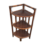 Rattan shelf