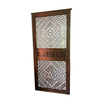 Porte chinoise a claustra