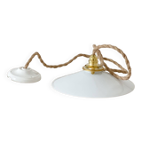 Opaline pendant light