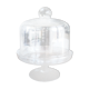 Glass bell on low stand