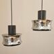 Pair of Midcentury Pendants in style of Jo Hammerborg, Denmark, 1970s