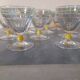 Art Deco wine glasses
