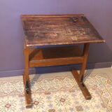 Wooden schoolboy desk