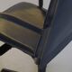 Leather office armchair Fasem Italia edition