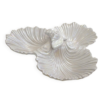 Iridescent Italian shell plate