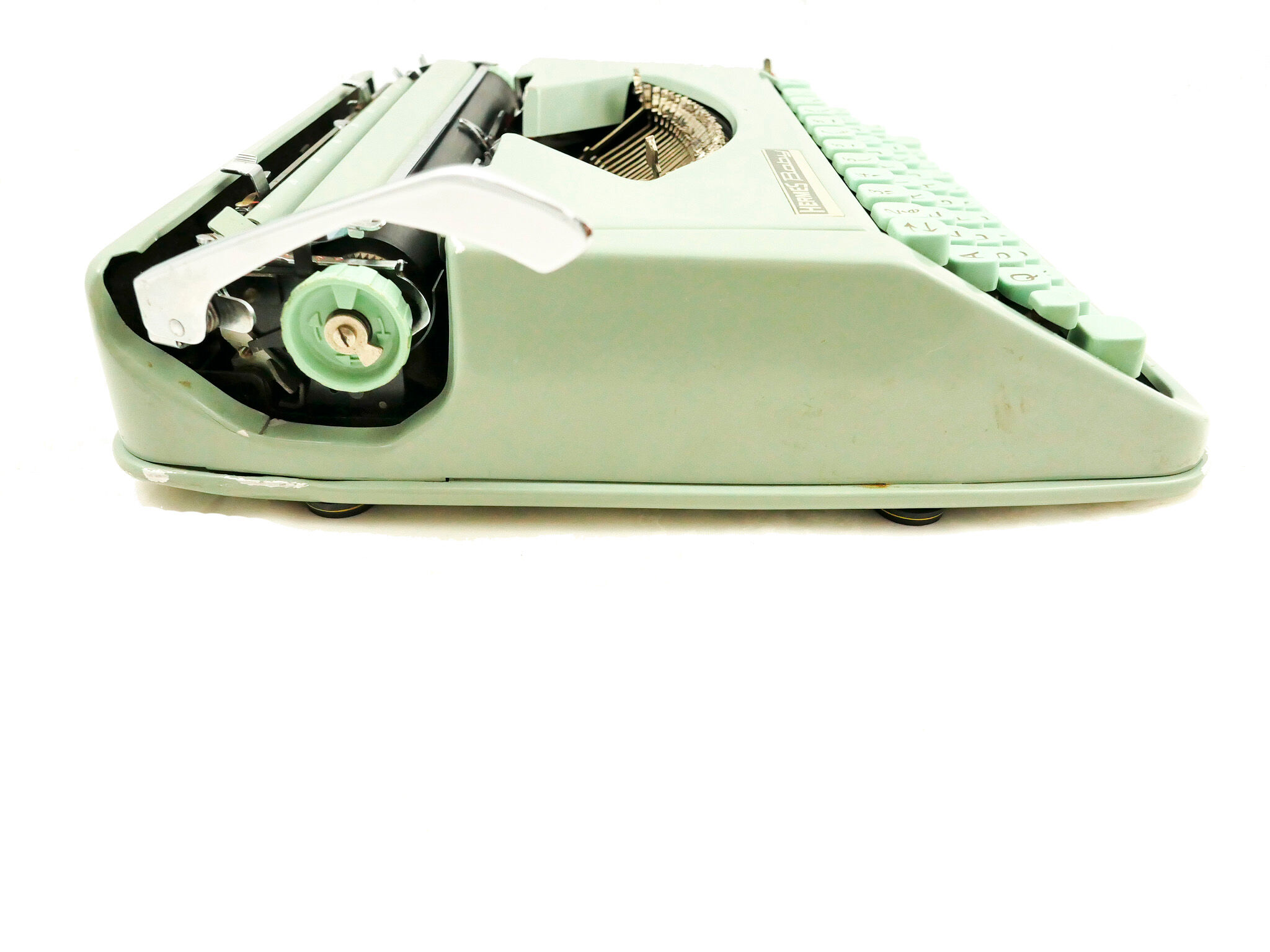 Machine à écrire Hermes baby verte
