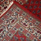 Tapis Vintage Indo-Seraband en Laine, Années 1970, Élégance Classique