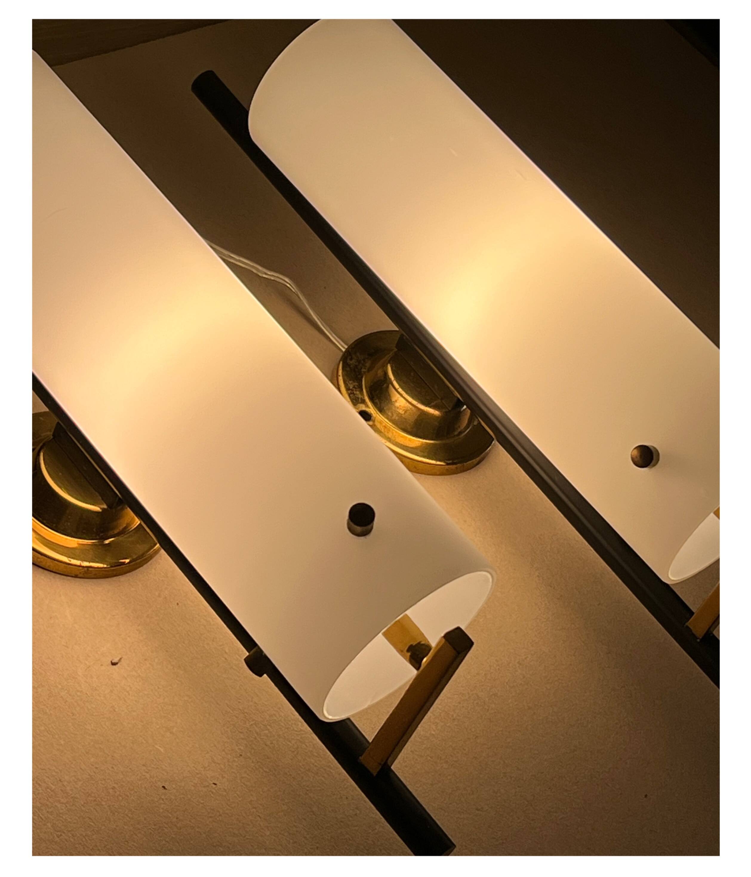 Pair of Mid-Century Modern Wall Sconces