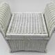 Banc coffre en rotin