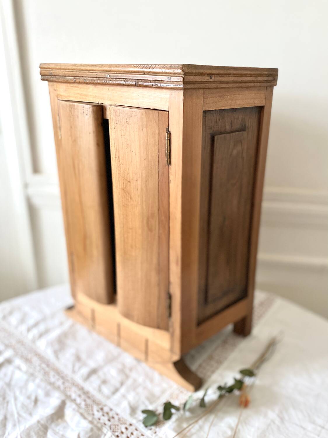 Small wooden storage unit