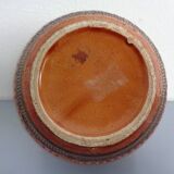 Italian ceramic cachepot by Aldo Londi for Bitossi, 1960s.