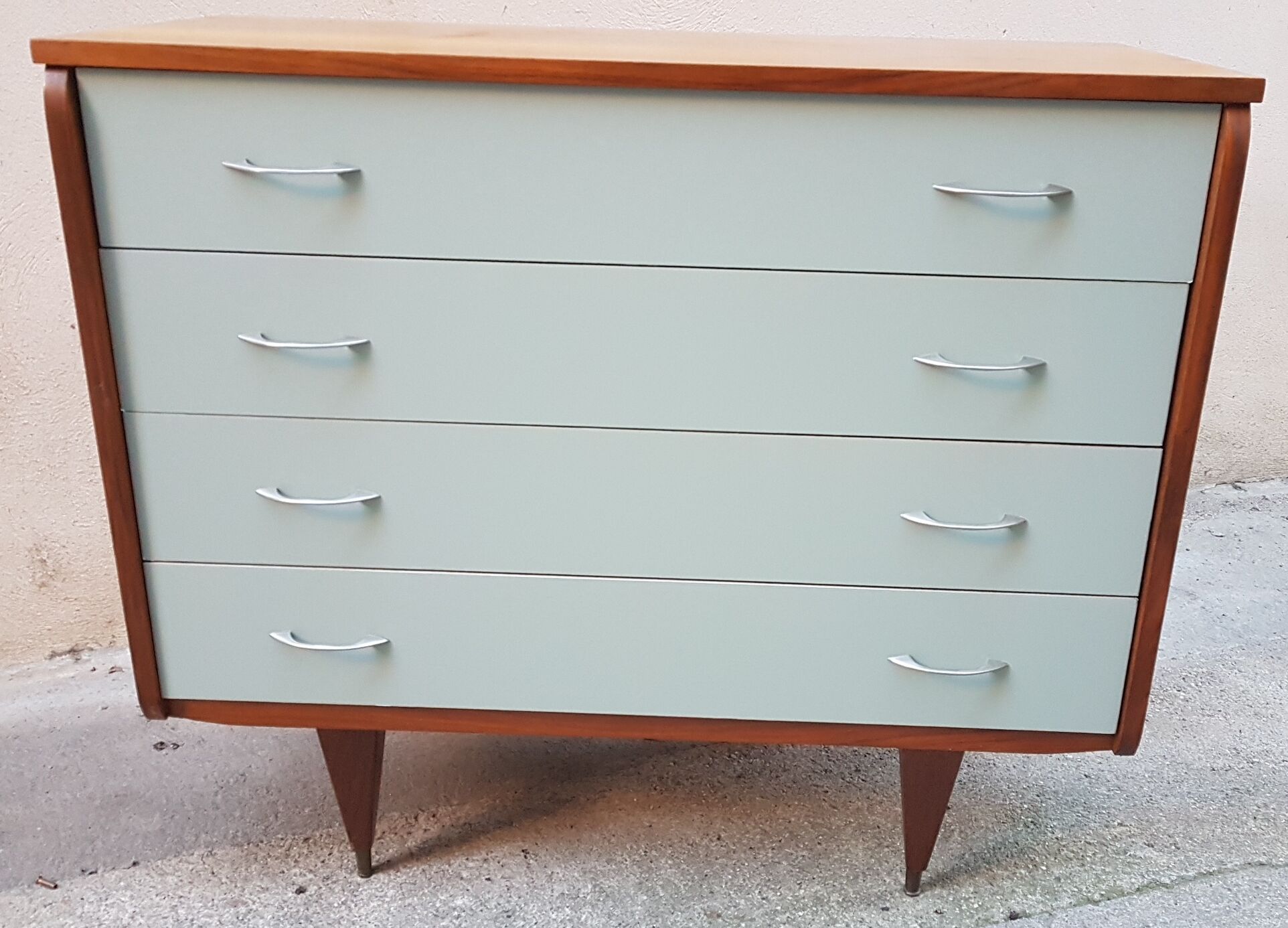 Restyled vintage chest of drawers
