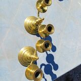 Paire de Chandelier Laiton