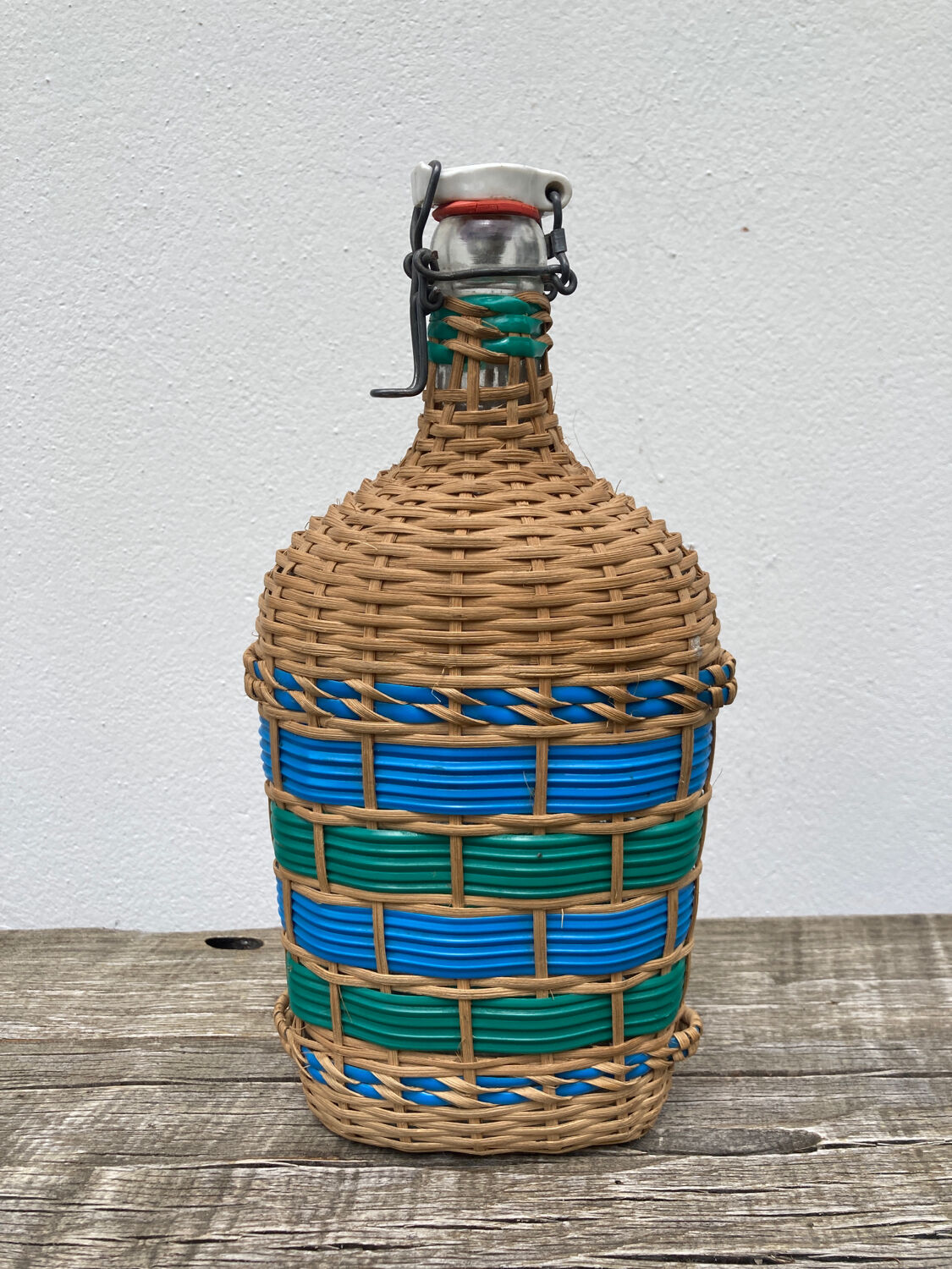 Bottle scoubidou 70 heavy braided rattan