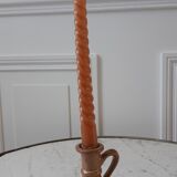 Sandstone candle holder 70s