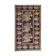 Antique floral karabagh zone tapis de laine brune tissée à la main fine tapis- 136x235cm