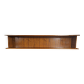 Scandinavian teak wall shelf 1960