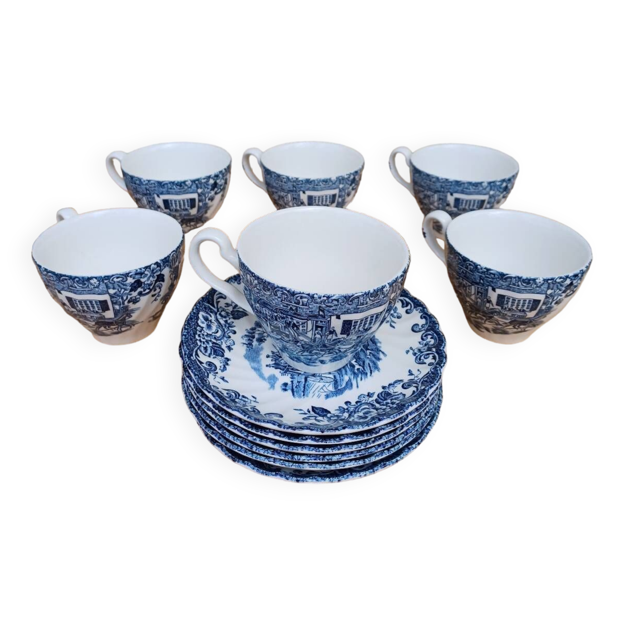 Coaching scenes from Teapots