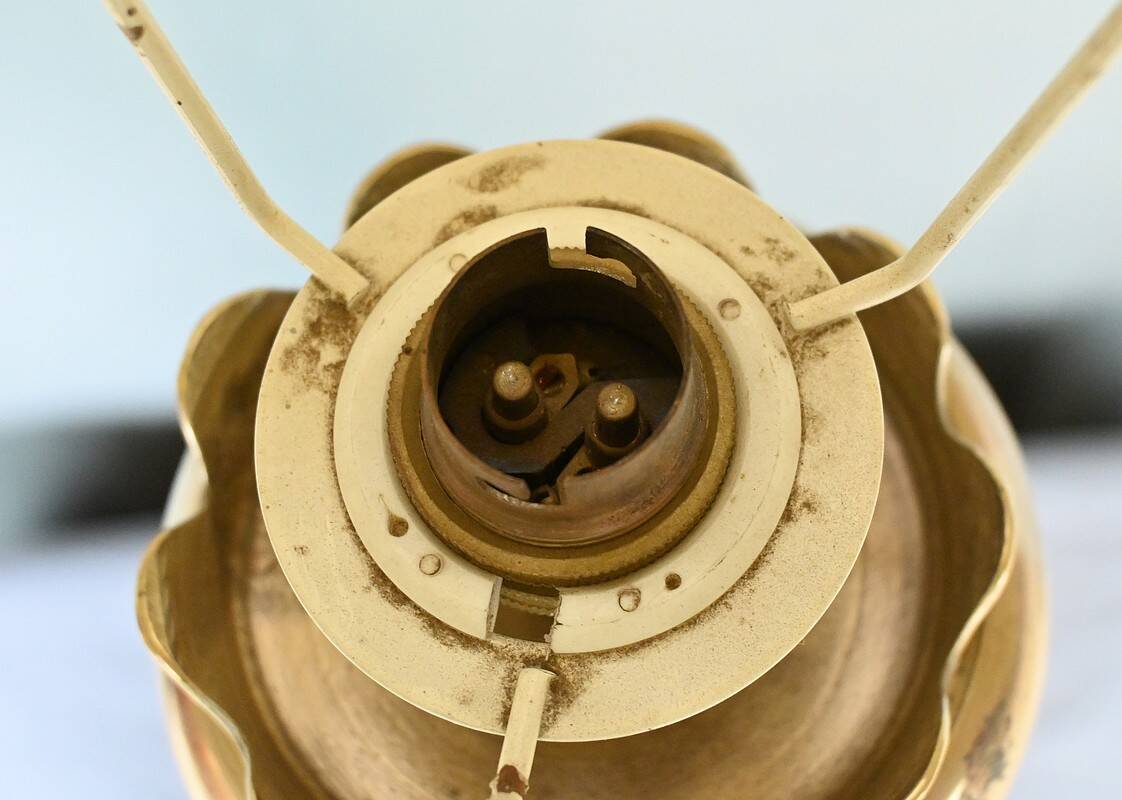 Bronze Lamp – Early 20th Century