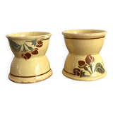 Antique diabolo egg cups