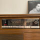 Vintage Grundig hi-fi furniture from the 60s/70s – radio & turntable interior