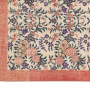 Vintage Turkish Sparta Floral Rug, 1970s