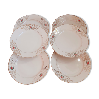 6 assiettes creuses Villeroy et Boch