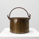 Antique French Provincial Copper Kettle, 19th Century