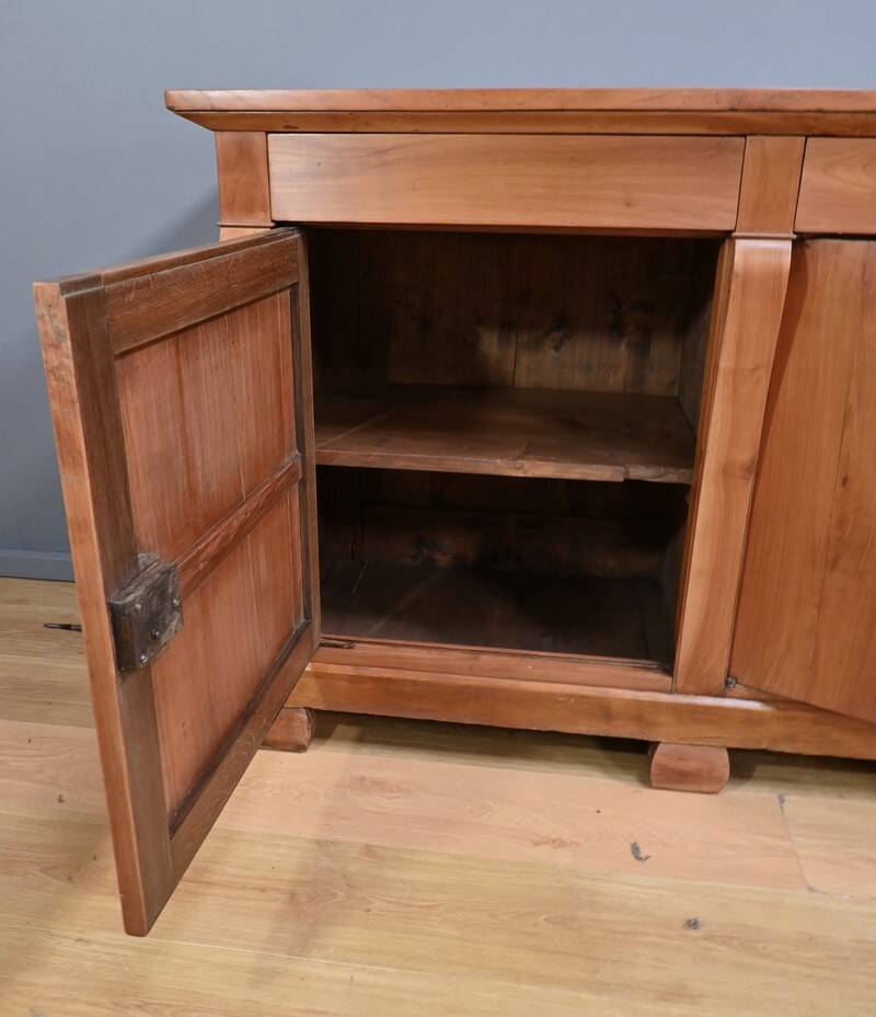 Large Cherrywood Sideboard, Restoration Style – Mid-19th Century
