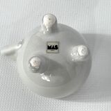 Ceramic coffee set by Mas for Memphis Milano, 1980s, Set of 11
