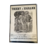 Publicité vintage à encadrer