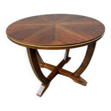 Adolf Wrenger Art Deco Table – Round Wooden Coffee Table