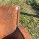 1930s leather club armchair