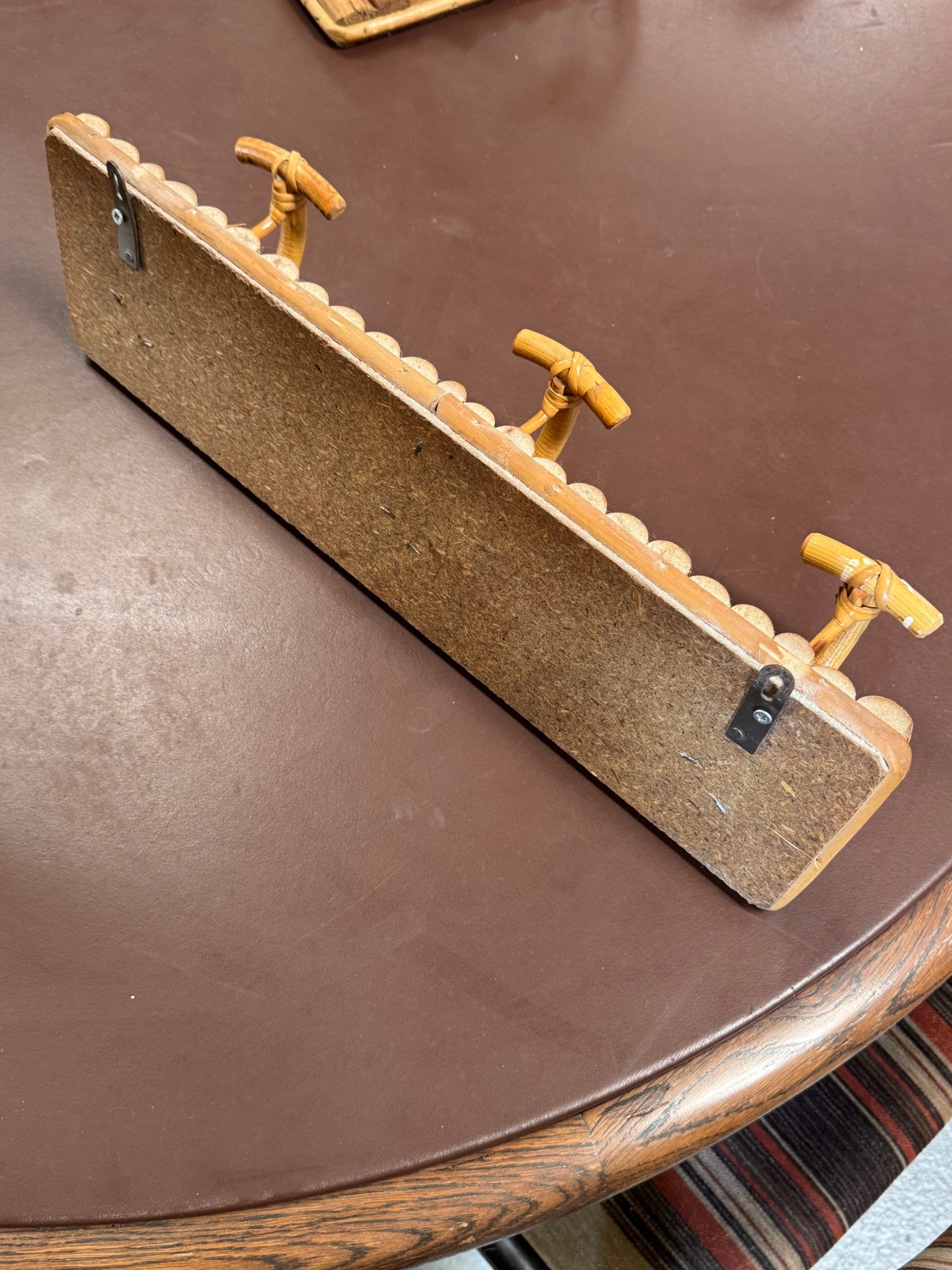 Porte manteaux en rotin