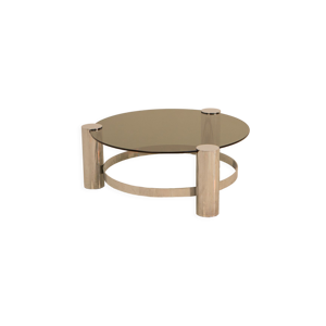 Table basse circulaire