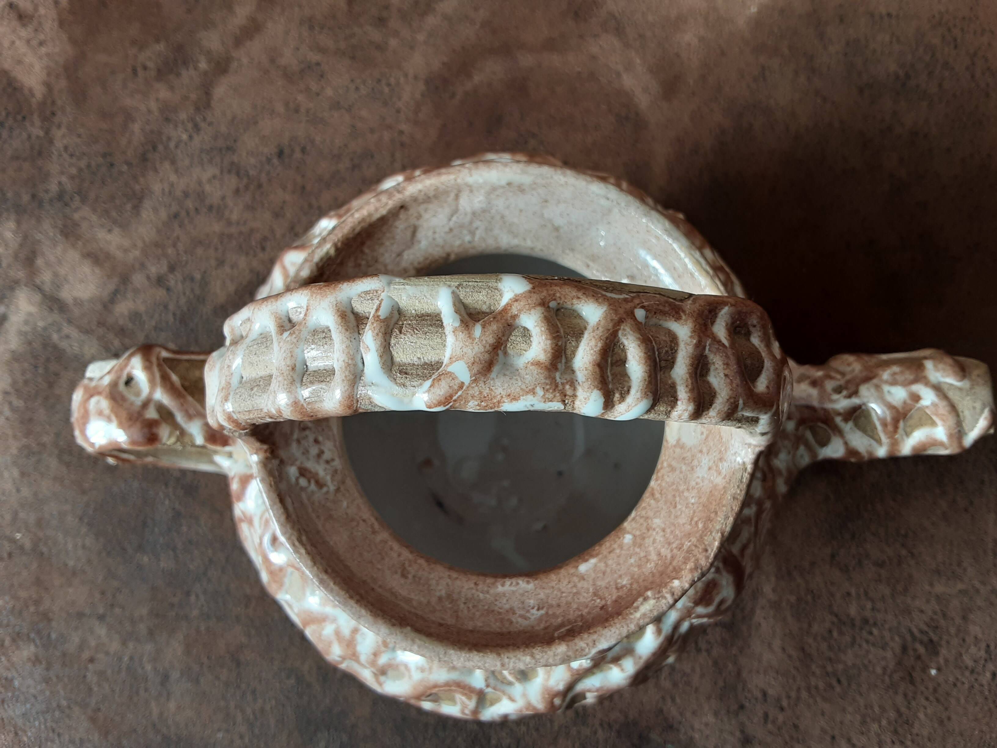Charentaise ceramic pitcher