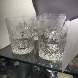 6 verres à Whisky en cristal