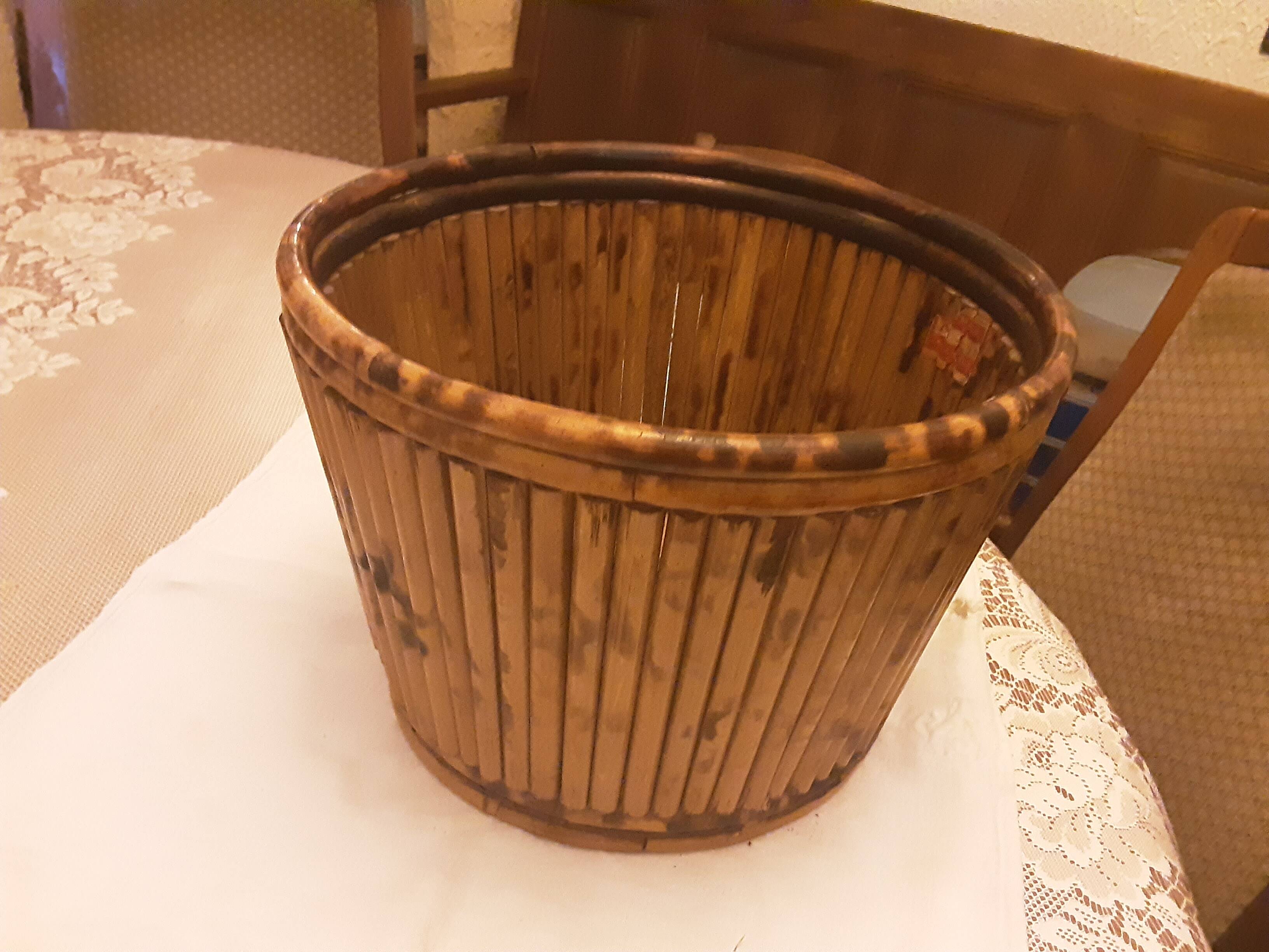 Bamboo cachepot, republic of china