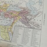 Old map of the Roman Empire from 1928