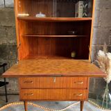 Vintage secretary, display cabinet