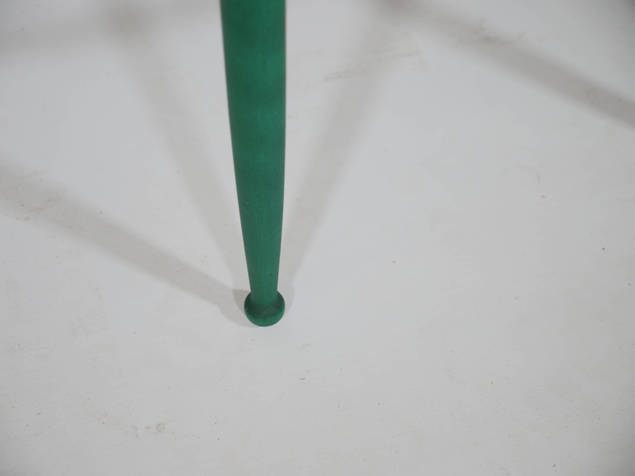 B&B Italy Wicker Chairs Table Colorful Mid-Century Design 60s 70s, Set of 5