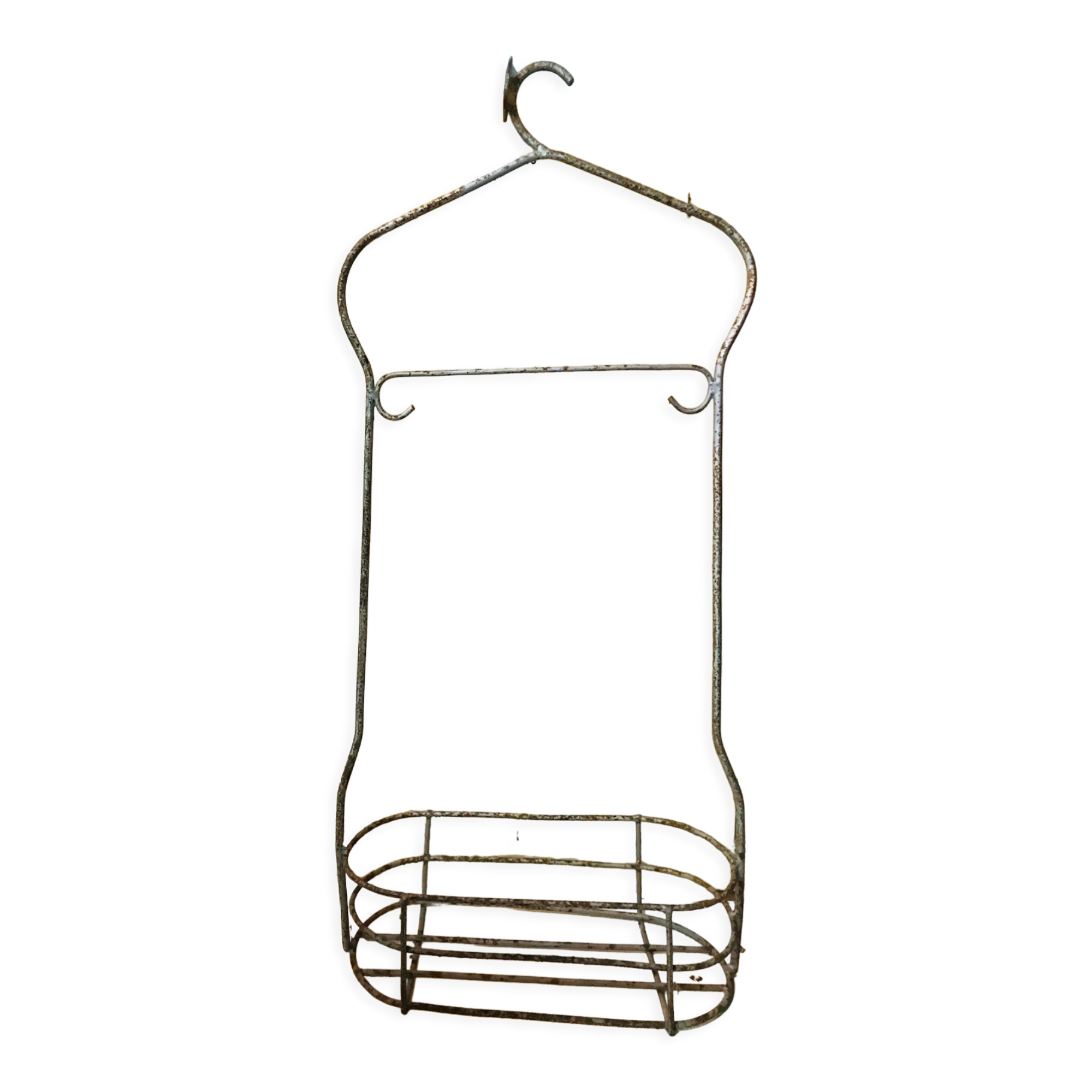 Vintage pool coat rack