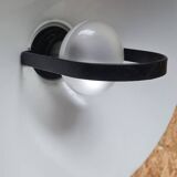 Suspension in beige enameled sheet metal