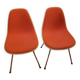 Pair of DSX chairs Eames Vitra