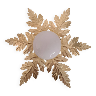 Gold metal ceiling light