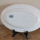 Plat ovale Pexonne service Chasse